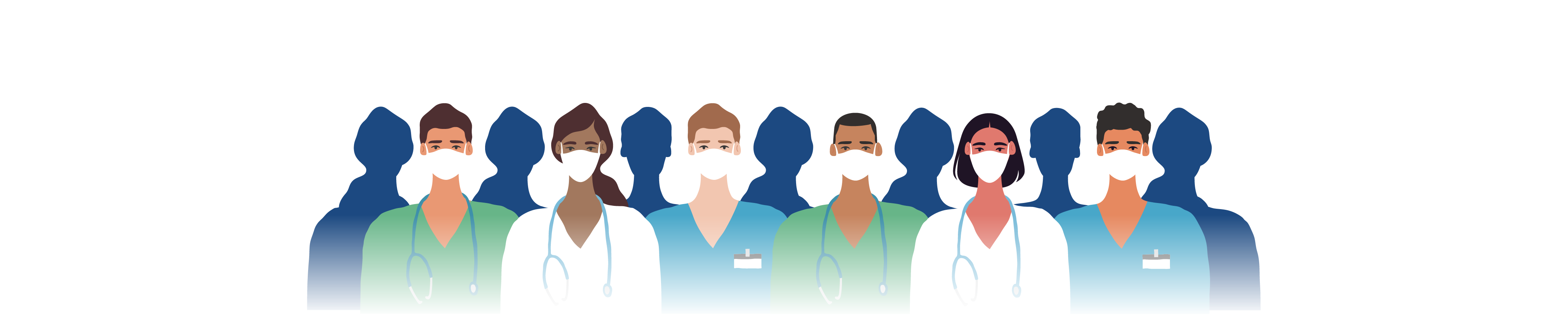 illustration of healthcare workers